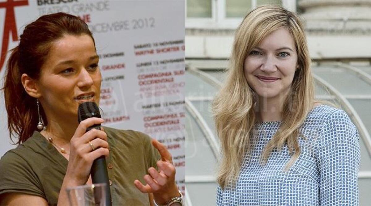Rimini candidata a capitale italiana della cultura: nominate le direttrici artistiche - Da sinistra Francesca Bertoglio e Cristiana Carlini