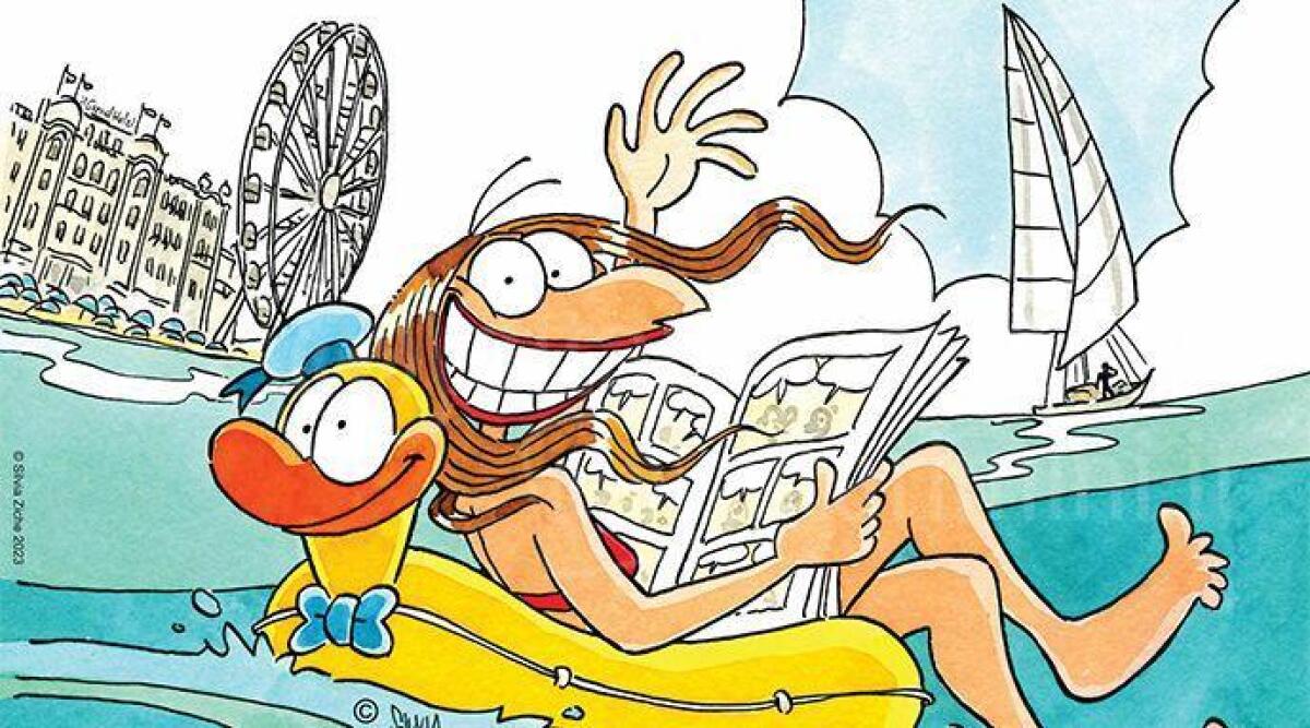 Rimini, tutte le mostre di Cartoon Club 39esima edizione - Il manifesto della prossima edizione di Cartoon Club - Silvia Ziche