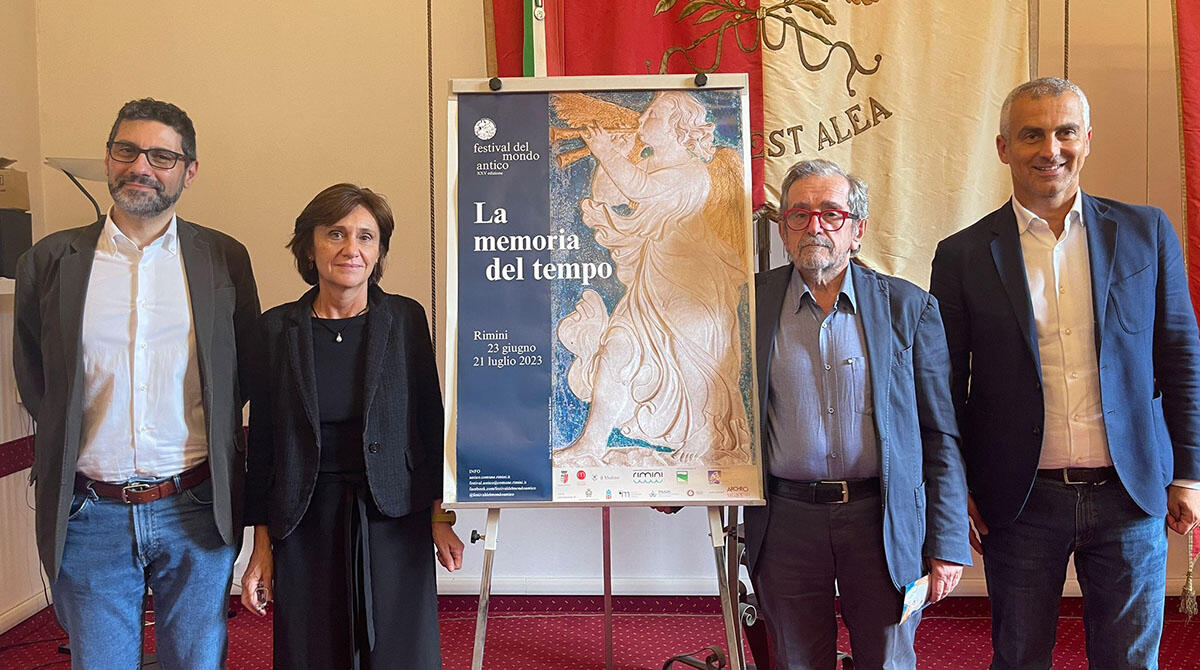 La memoria del tempo: al 25esimo Festival del Mondo Antico di Rimini si celebra il passato e il presente - Dalla conferenza stampa di presentazione del XXV Festival del mondo antico, Rimini