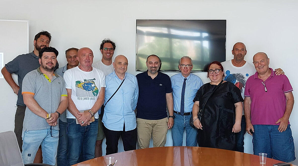 Una strategia condivisa per rilanciare Rimini e la stagione: gli imprenditori incontrano l'assessore Magrini - Il direttivo Fipe con l'Assessore Magrini, Rimini