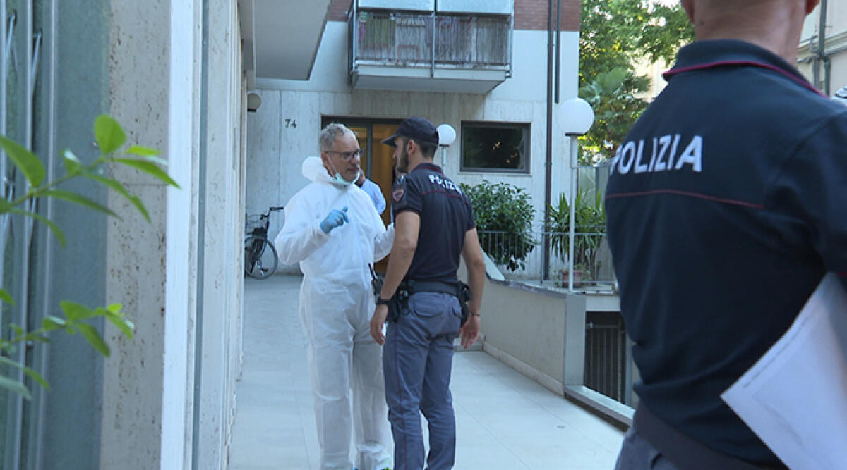 Tragico femminicidio suicidio, nuovo sopralluogo della polizia scientifica - Il luogo dove è avvenuto l'omicidio suicidio