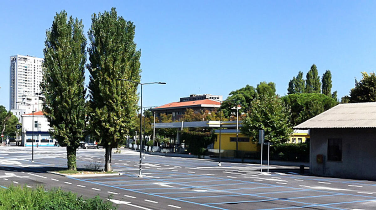 Rimini, cambia l'ingresso del Parcheggio Clementini vicino alla stazione - Parcheggio Clementini, Rimini