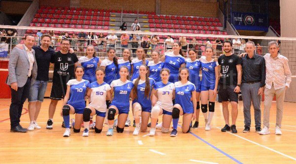 Volley giovanile, Unica fa il bis: è campione territoriale Under 14 -