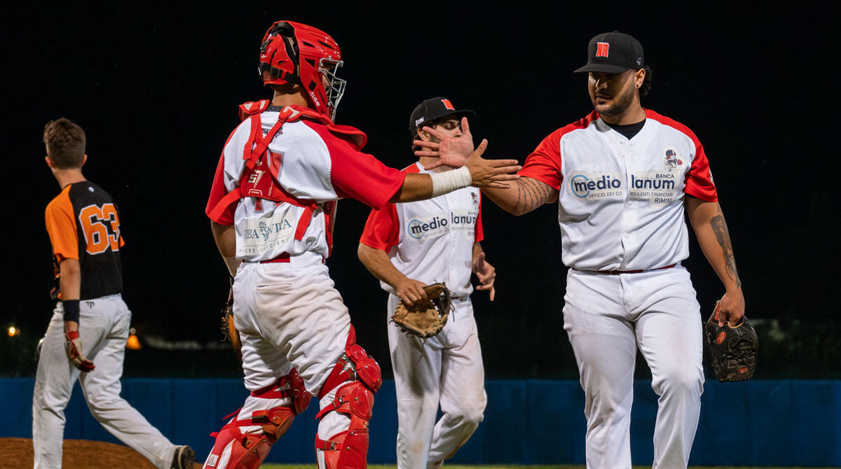 New Rimini Baseball imbattuta da 14 partite ospita Foggia - Daniel Muzzarelli PH RUGGERI