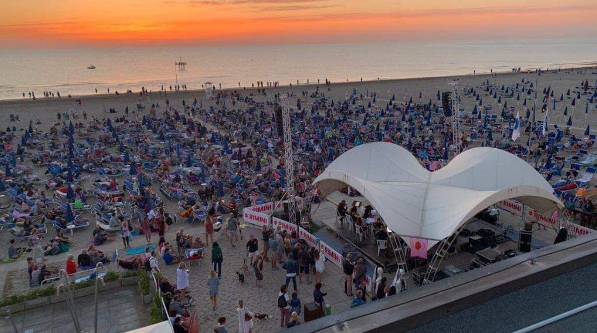 Concerti all'alba a Riminiterme con un omaggio a Fabio Concato e Pino Daniele - Uno scatto dalla scorsa edizione