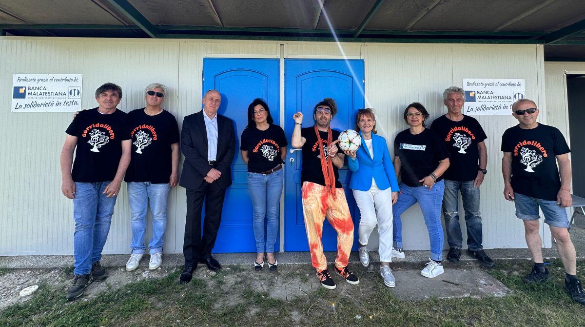 Inclusione e divertimento nel Parco degli Artisti: il successo del progetto sostenuto da Banca Malatestiana - Una delle zone riqualificate