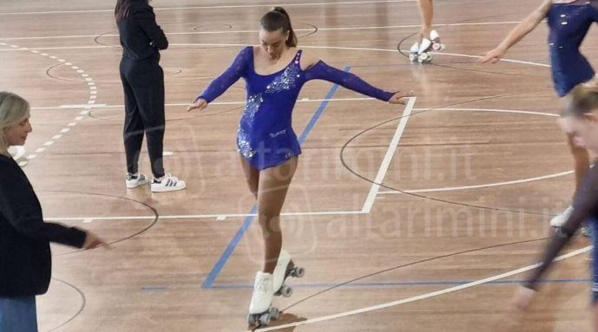 Riccione, ottimi risultati per la pattinatrice Federica Bernardi al Campionato Italiano - Federica Bernardi