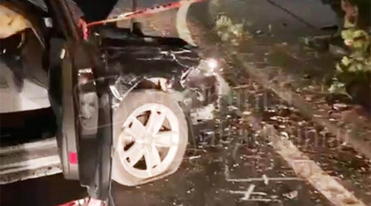 Incidente al semaforo nella notte, scontro tra due auto sulla Marecchiese - Il luogo dell'incidente