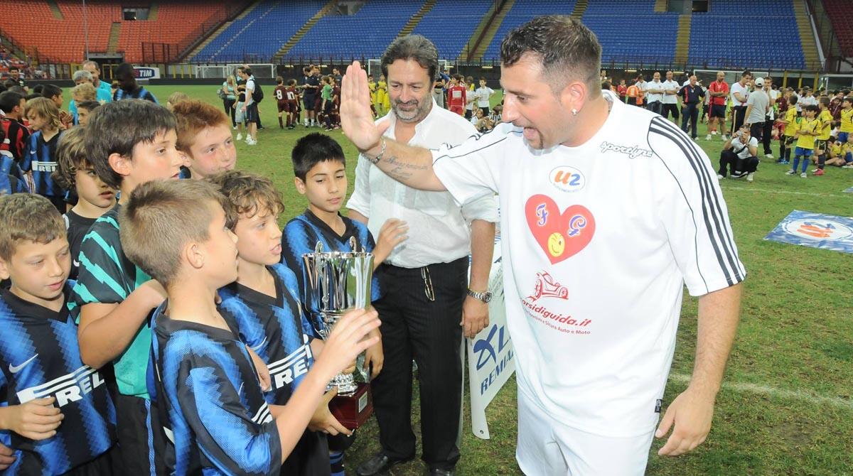 Campioni in tour, fase finale del progetto dell'ex Cervia Gullo sbarca allo stadio di Riccione - Francesco Gullo