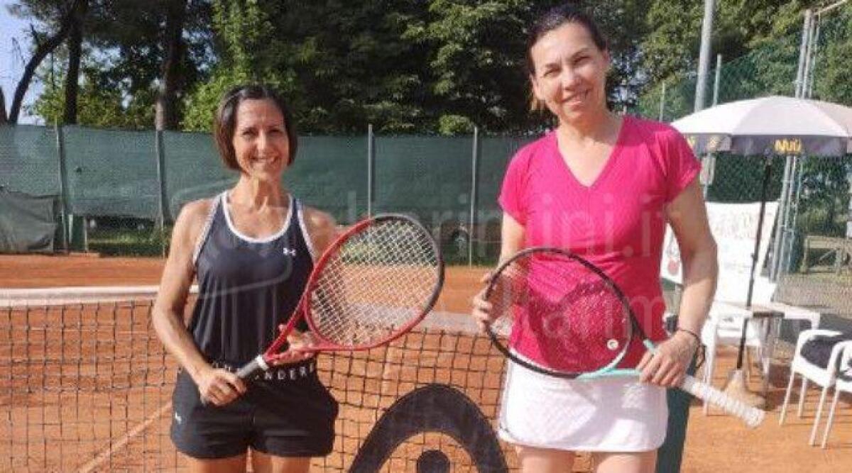 Tennis, scatta sabato il torneo nazionale Open femminile 'Citt&agrave; di Bellaria' - Da sinistra Frontini e Macchini