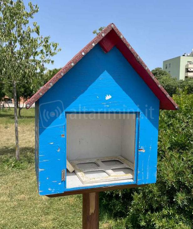 La casetta dei libri di Miramare