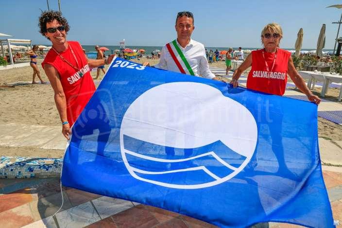 La bandiera blu di Misano