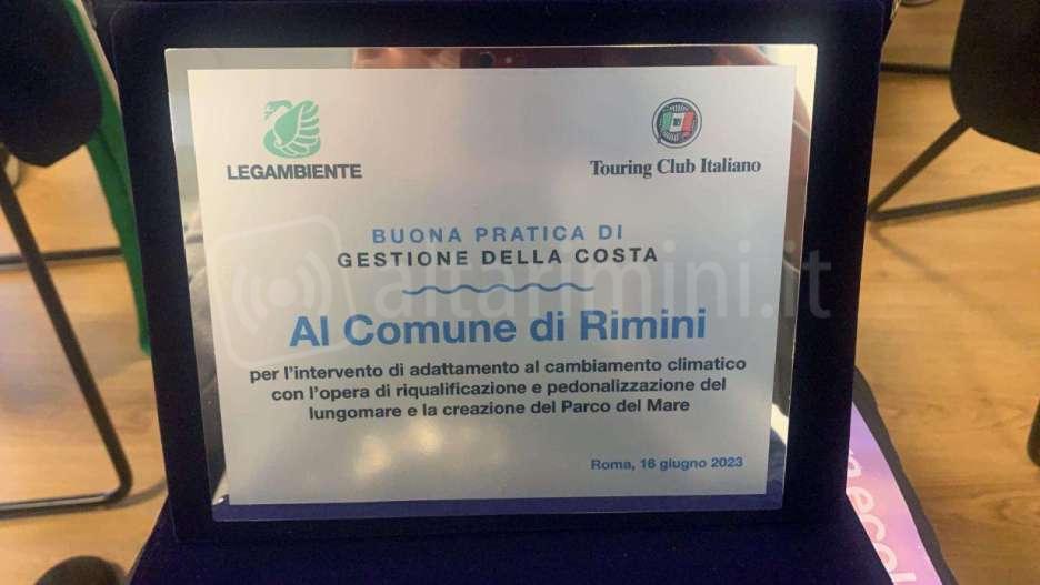 La targa di Legambiente