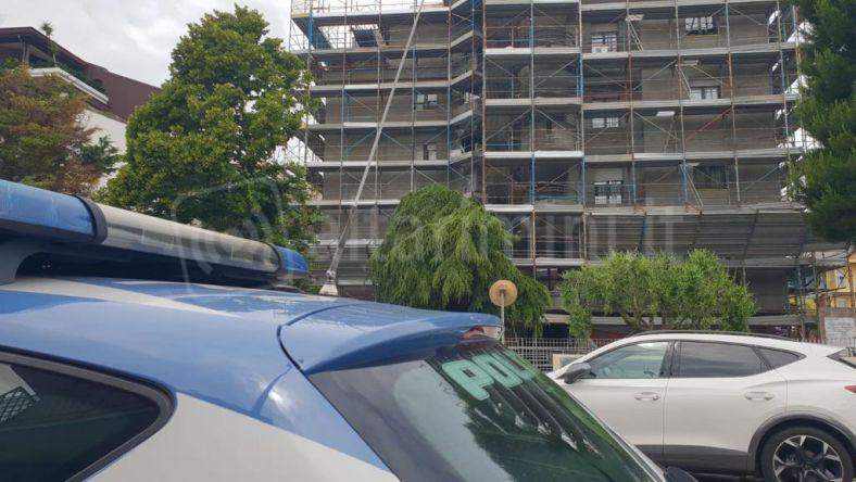 Il cantiere in cui è avvenuta la tragedia