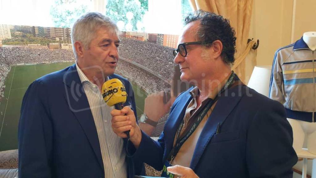 Guido Angelozzi con Stefano Ferri