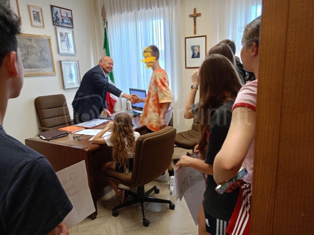 Il Sindaco incontra i ragazzi
