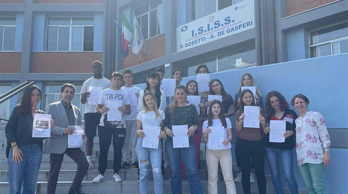 Liceo linguistico Gobetti di Morciano: un riconoscimento dal prestigioso Goethe Institut per il miglior colloquio di lavoro in lingua tedesca - 