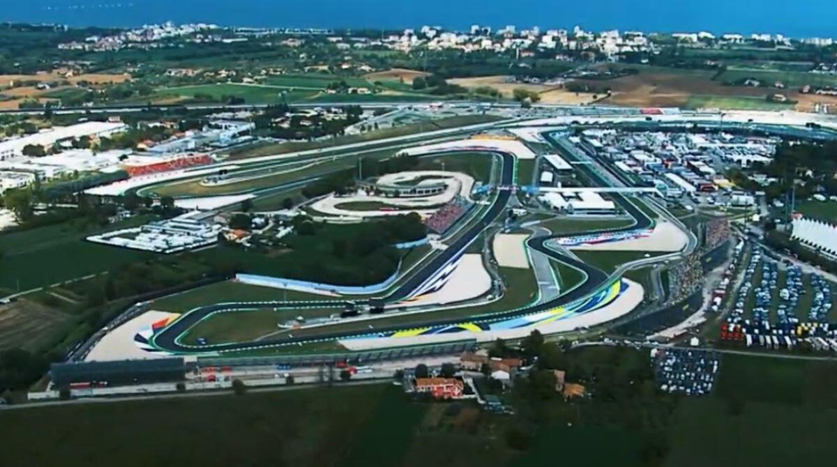 Motogp: svelato il poster del Gran Premio Red Bull di San Marino e della Riviera di Rimini - Veduta aerea MWC