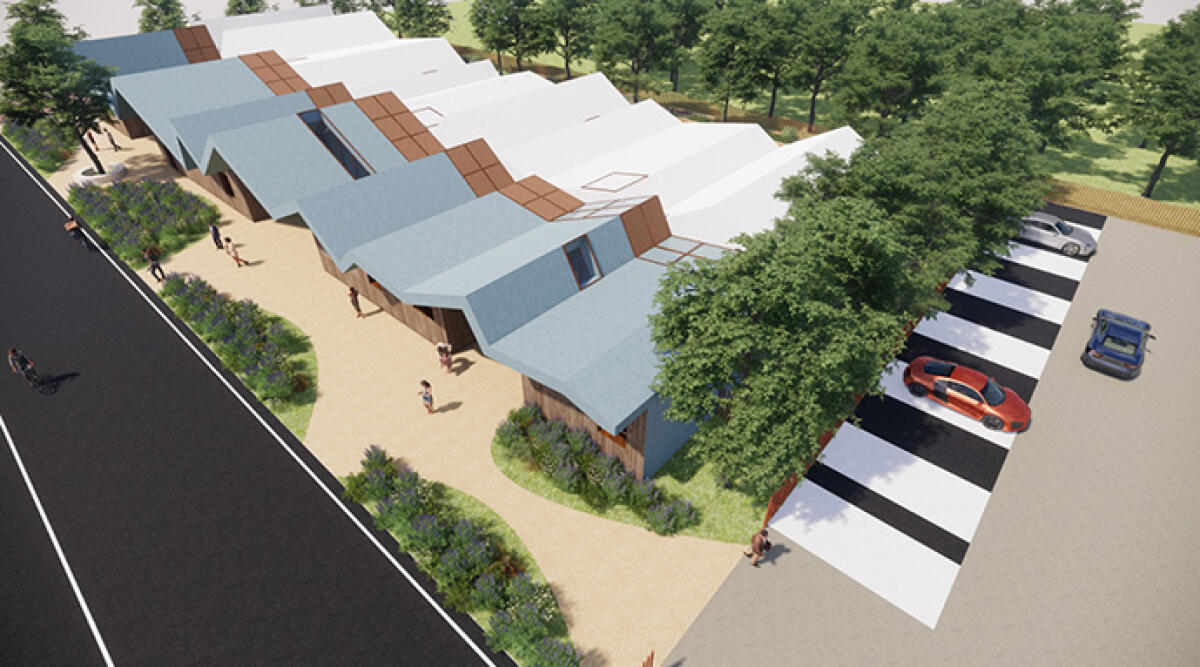 Progetti di sviluppo per la città: asili, nuova piscina e parcheggi - Rendering del Girotondo in via Codazzi 