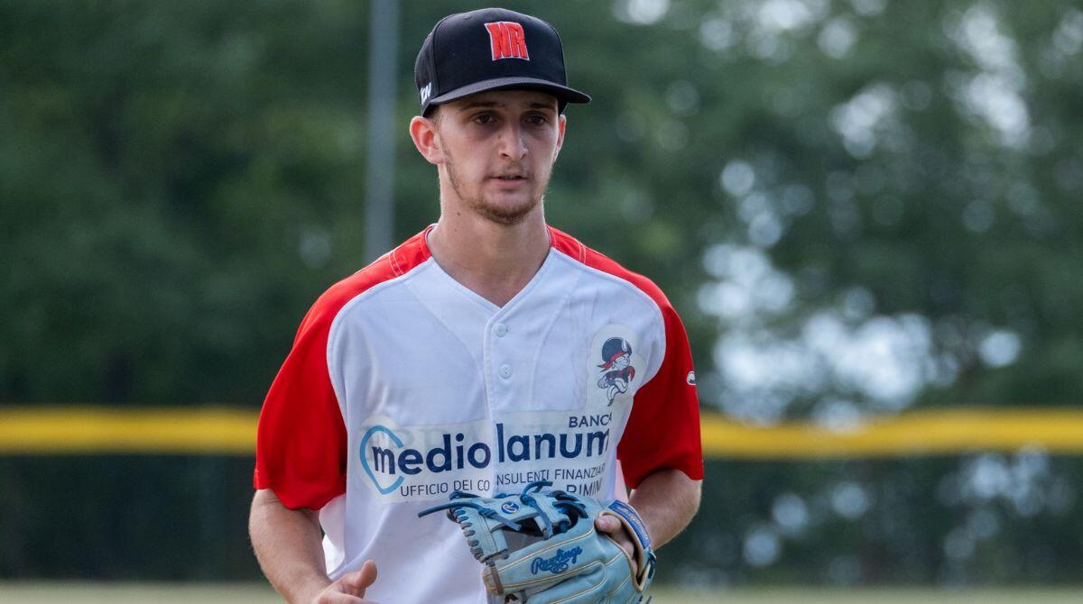 Baseball, trasferta domenicale per New Rimini a Potenza Picena - Enrico Perazzini - ph Davide Ruggeri
