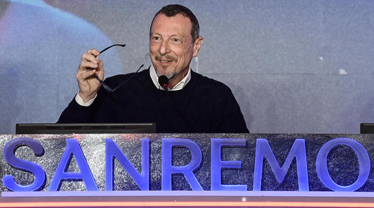Amadeus, tra le novità di Sanremo i cantanti co-conduttori - Amadeus