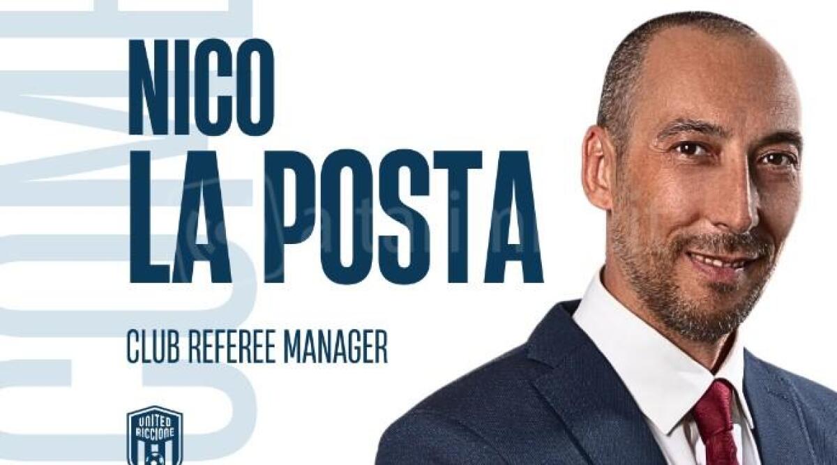 Calcio D, lo United Riccione ha un club Referee Manager: è l'ex arbitro campano Nico La Posta - 