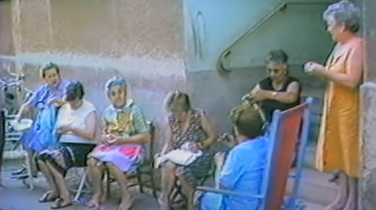 Esco in Scarana: nel giardino archeologico del Borgo San Giuliano proiezione di "Borgozapping" - Una scena dal documentario
