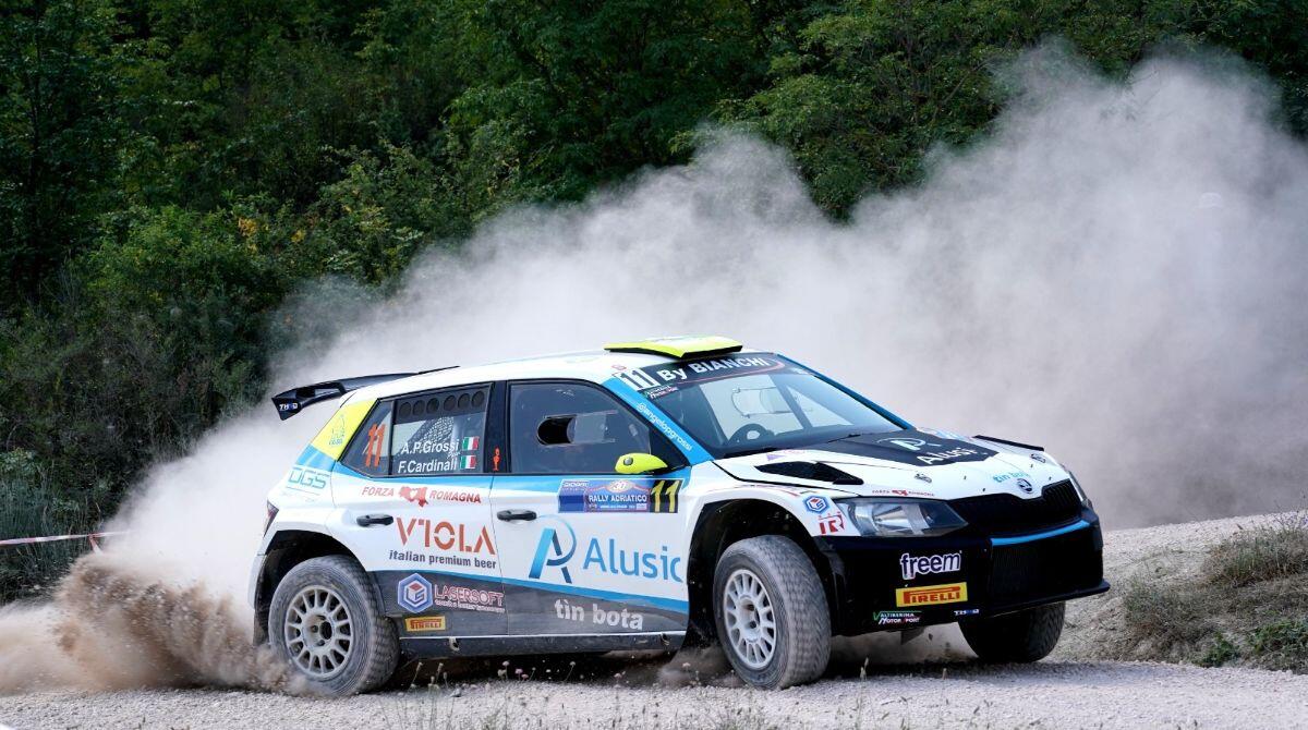 Rally Adriatico, posizione n. 9 per il riminese Angelo Pucci Grossi - Angelo Pucci Grossi in azione al Rally Adriatico (free copyright Max Ponti)