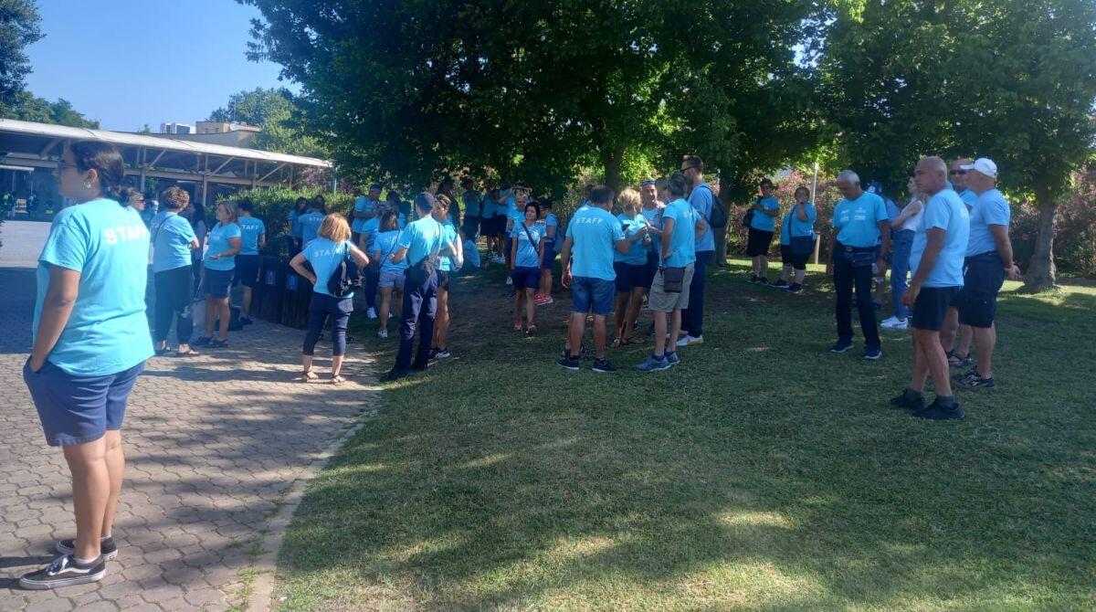 Sciopero operatori Costa Parchi: azienda e rappresentanza sindacale si incontreranno lunedì 10 - Lavoratori in sciopero