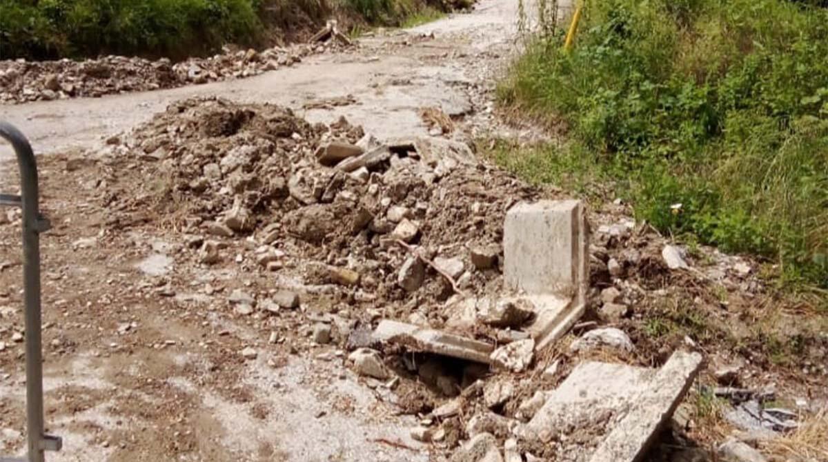 Novafeltria, tanti soldi dal Pnrr per la messa in sicurezza del territorio: quasi 2 milioni per tre interventi - La strada che sale verso Ca' del Gallo