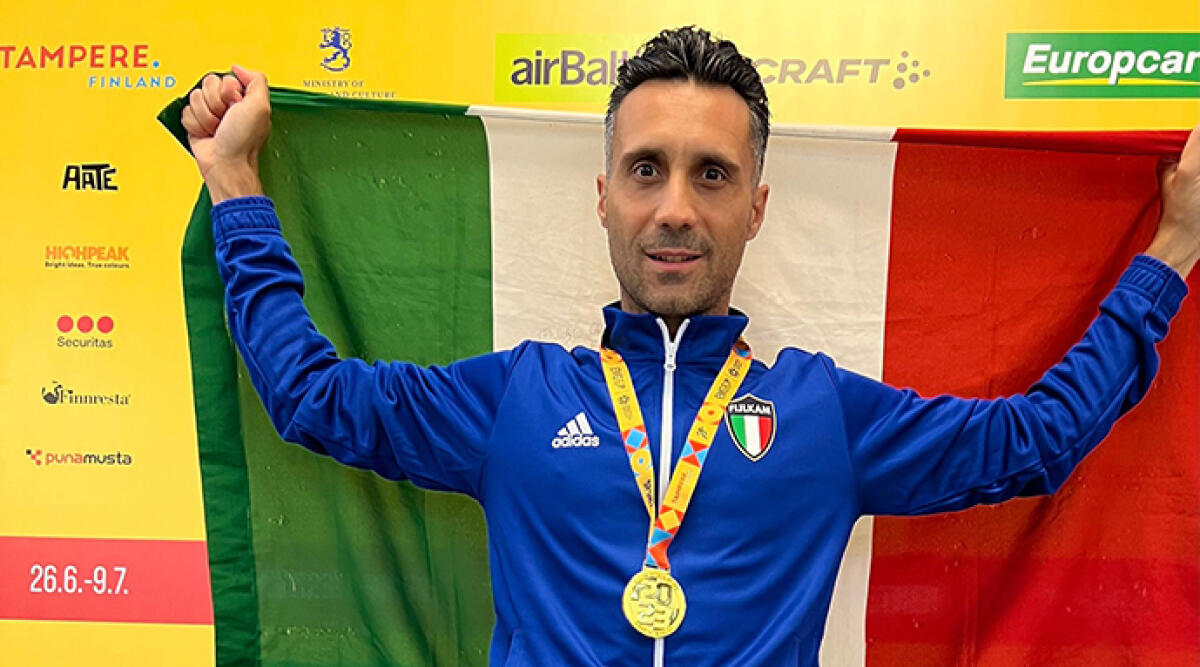 Cunti Manuel, oro europeo di karate a Tampere - L’atleta riminese Cunti Manuel