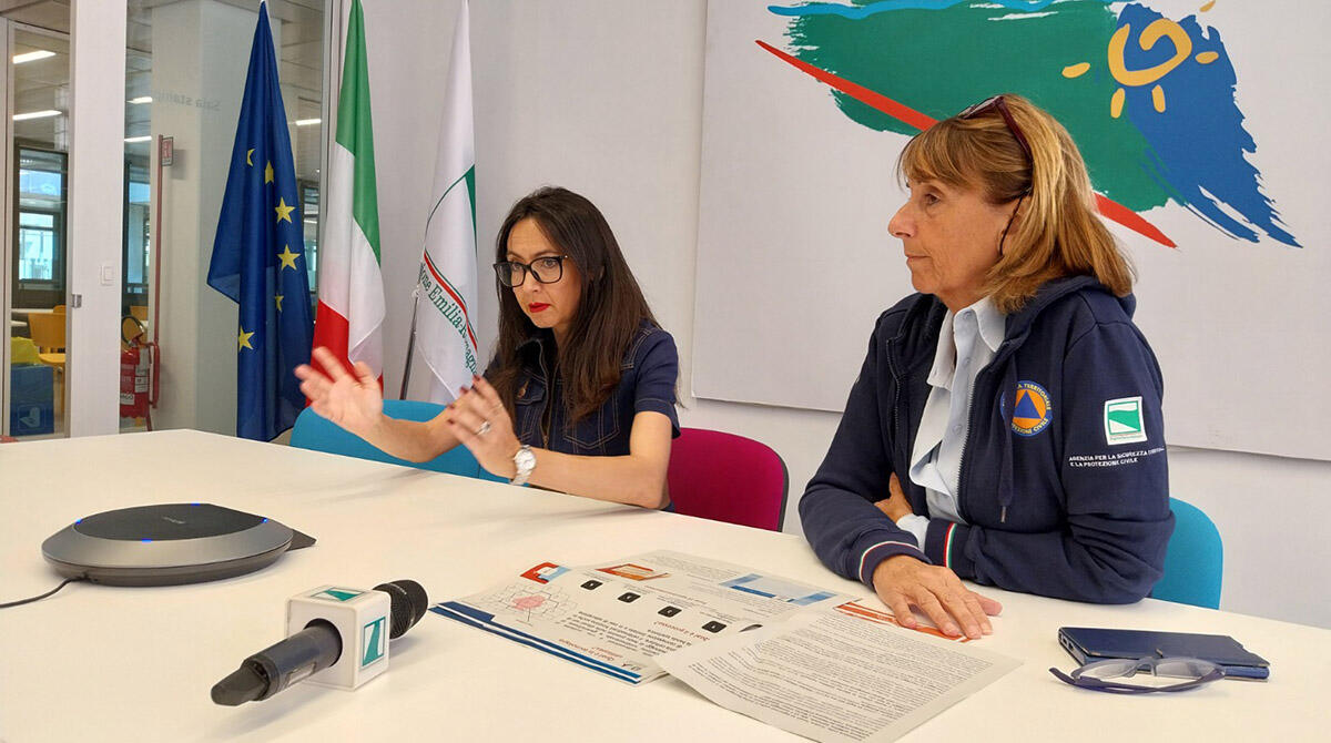 It-Alert, arriva il nuovo sistema di allarme che comunica le gravi emergenze a tutti i cellulari - La vicepresidente E-R Priolo e la direttrice Protezione Civile Nicolini