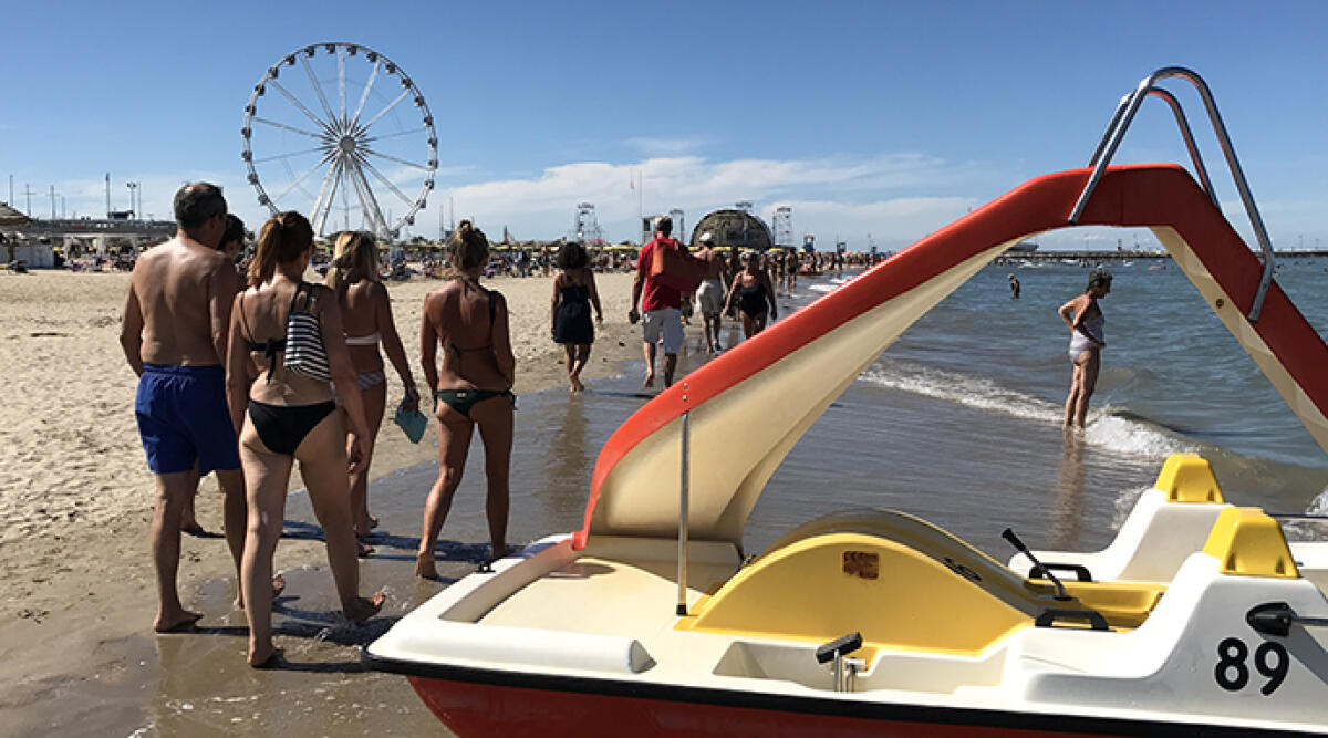 Rimini regina dell’estate per l'osservatorio italiano delle Destinazioni Balneari. "Al top anche per i giovani in cerca di divertimento" - La spiaggia di Rimini