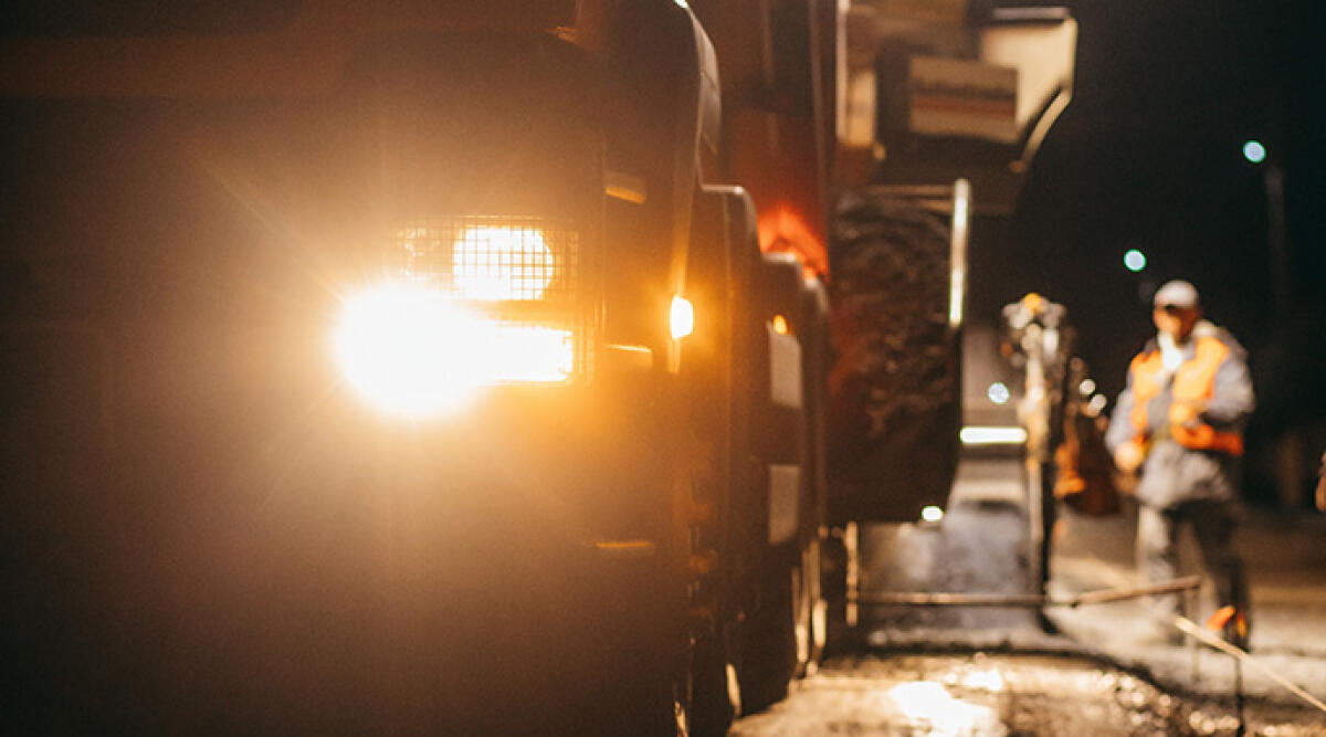 Temporanea chiusura delle vie Flaminia e Circonvallazione Meridionale per lavori di asfaltatura notturna nella rotatoria "Bigno" - Lavori di asfaltatura notturna nella rotatoria ‘Bigno’