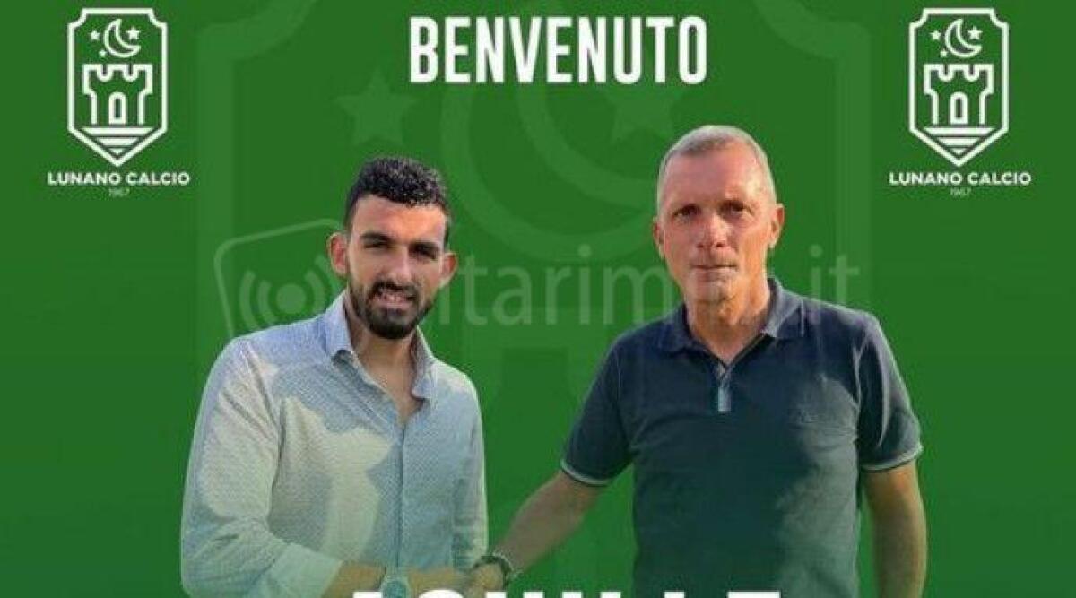 Calcio, Achille Fabbri sulla panchina del Lunano. Bomber Sartori all'Urbino. Libertas: Tafa - 