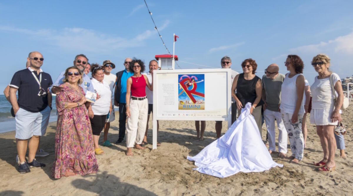 “Tutti al mare - 180 anni in vacanza a Rimini”: inaugurata la mostra sulla spiaggia - La mostra Tutti al Mare