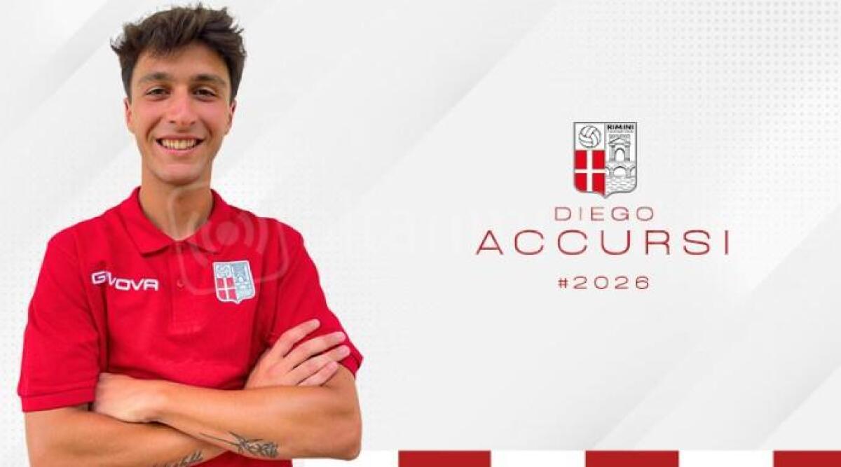 Rimini Calcio, contratto di tre anni per l'attaccante 2003 Diego Accursi - 
