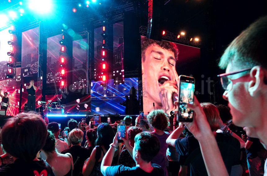 06-07-2023 Rimini – Tim Summer Hits piazzale Fellini – festa trasmissione canora Rai – PETRANGELI