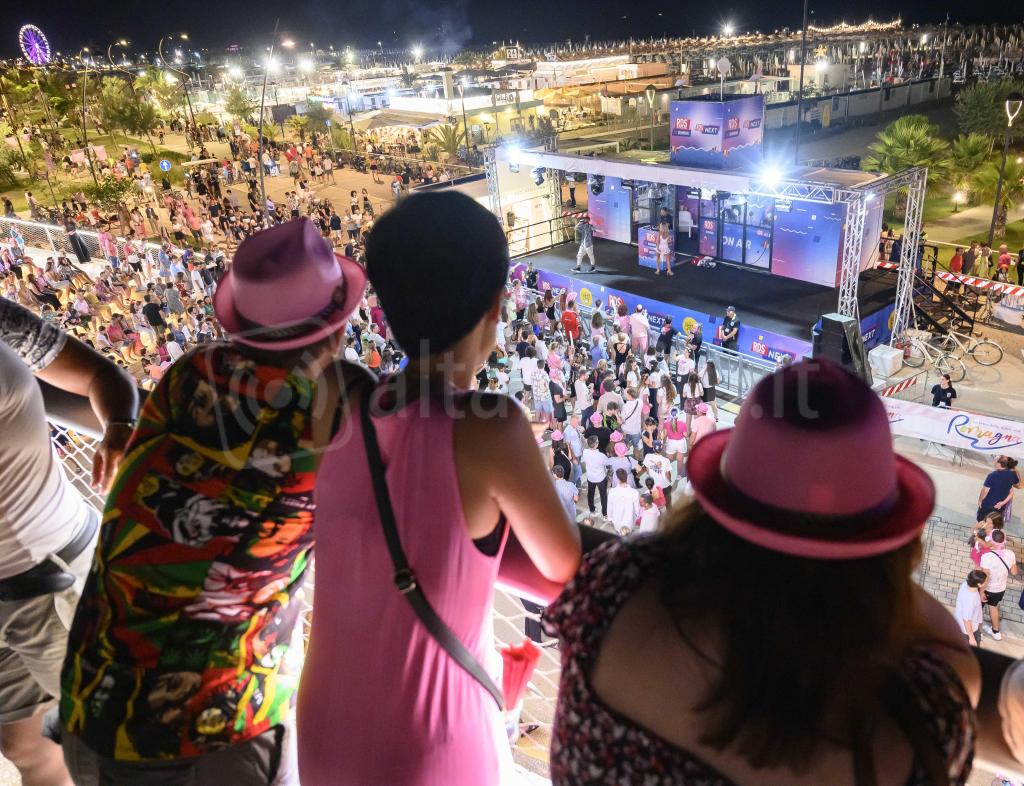 Rimini; 07/07/2023: Notte Rosa, palco RDS ©Riccardo Gallini /GRPhoto