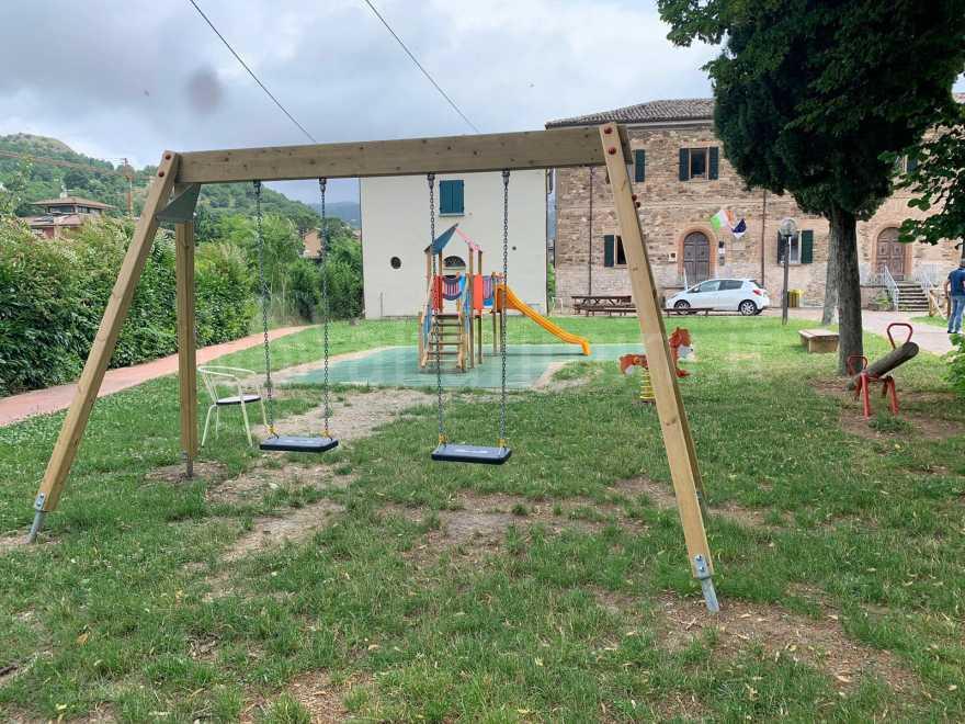 Il nuovo parco giochi di Palazzo Cappelli