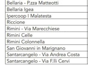 I negozi in provincia di Rimini che aderiscono all’iniziativa