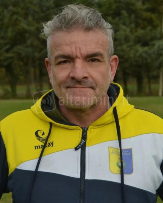 Alessandro Sabba con la divisa del Novafeltria Calcio