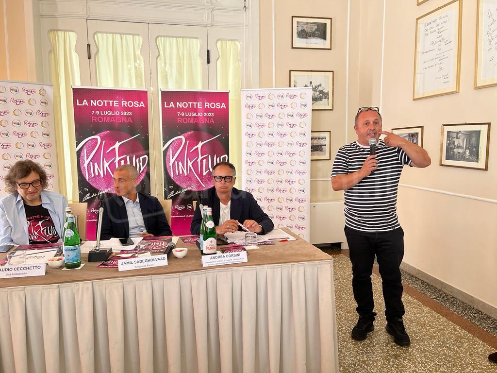 Conferenza stampa di presentazione della Notte Rosa