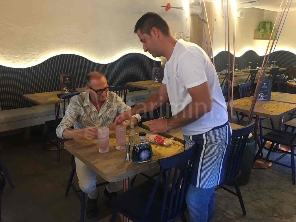 Alcuni momenti dell’inaugurazione di Pesceria