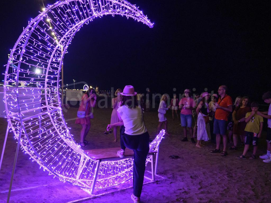 Rimini; 07/07/2023: Notte Rosa, un mare di fuoco©Riccardo Gallini /GRPhoto