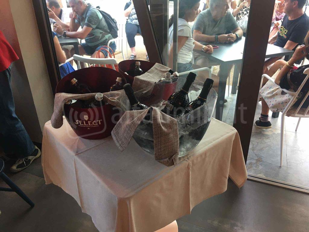 Alcuni momenti dell’inaugurazione di Pesceria