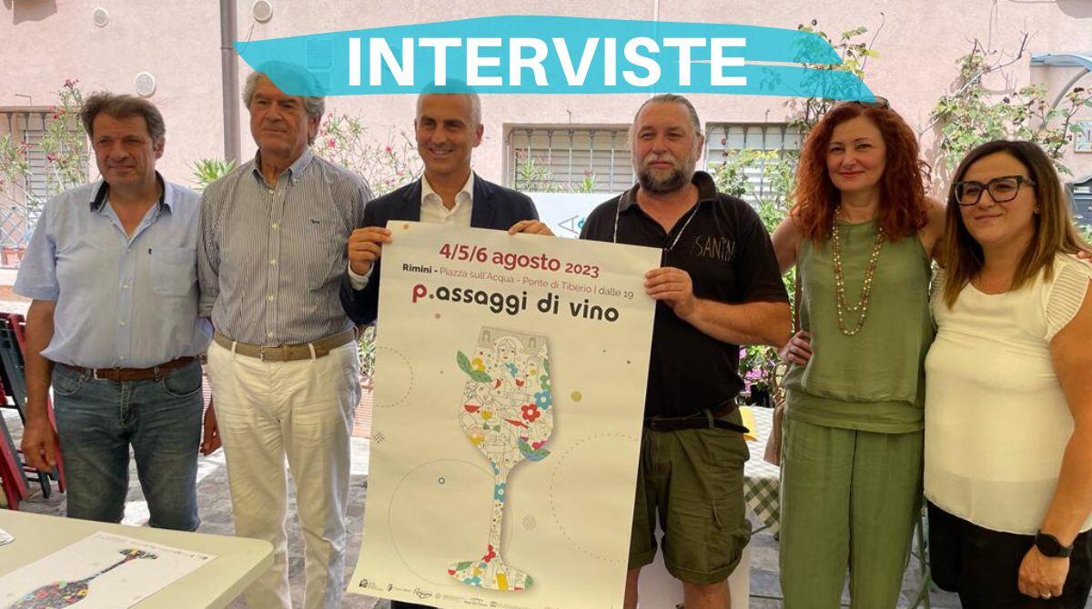 "P.assaggi di vino": tornano le degustazioni nella piazza sull'acqua di Rimini. In vetrina anche l'olio nell'edizione 2023 - La presentazione di p.assaggi di vino 2023 a Rimini