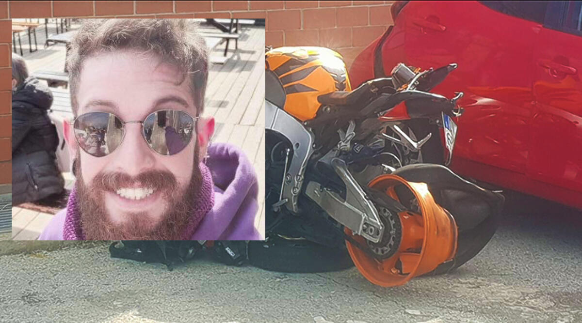 Chi era Samuele Parma, il 34enne morto in un incidente con la sua moto. Lascia un figlio di 6 anni - Nel riquadro Samuele Parma