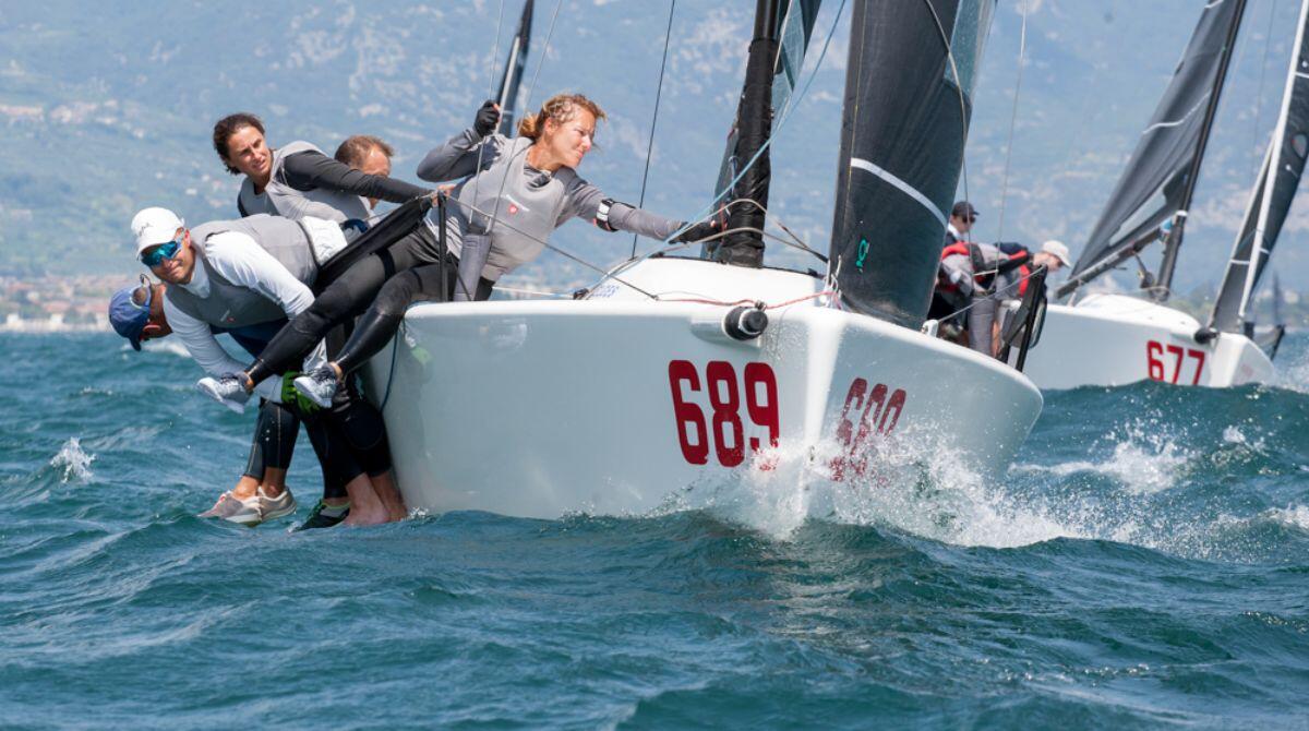 Vela, a Rimini la terza tappa del circuito italiano della classe Melges 24 - Una imbarcazione di classe Melges - foto di Luca Babini
