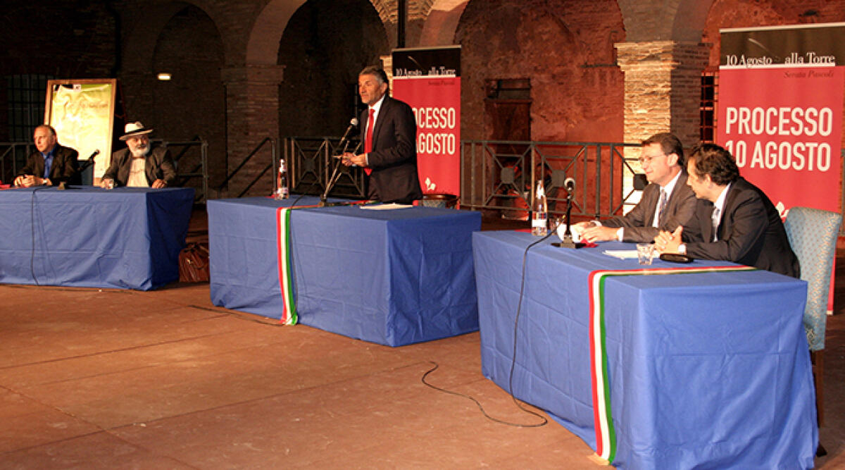 La Rivoluzione Francese "assolta" nel processo alla storia - Il piedi il presidente del tribunale, Gianfranco Miro Gori